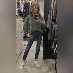 Veja Women White and Black Velcro Sneakers